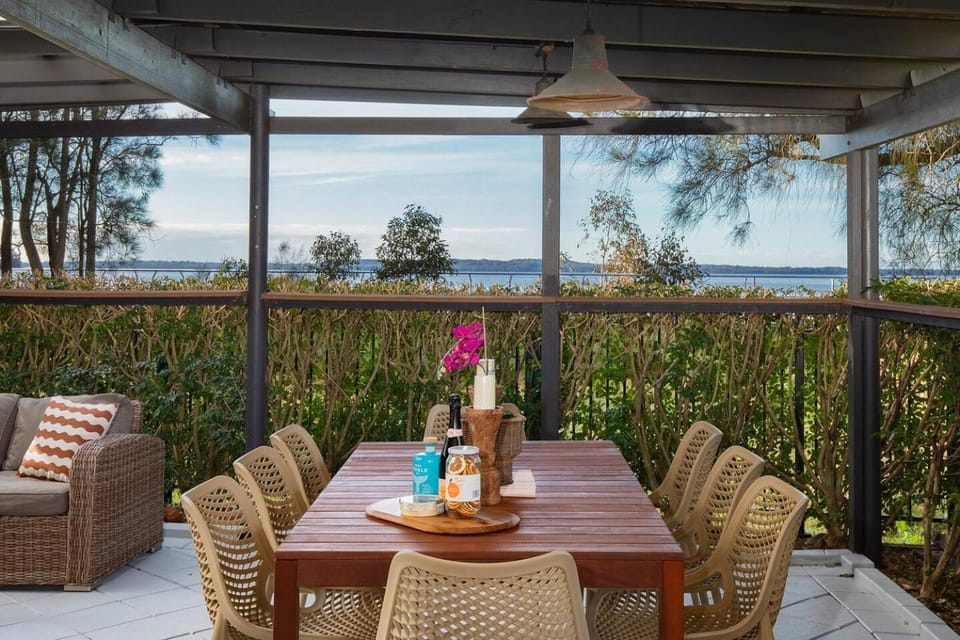 Patio, Other, Dining area, Lake view