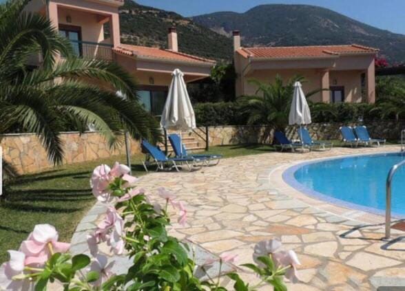 Green and Blue Villa in Peloponnese, Western Greece and the Ionian