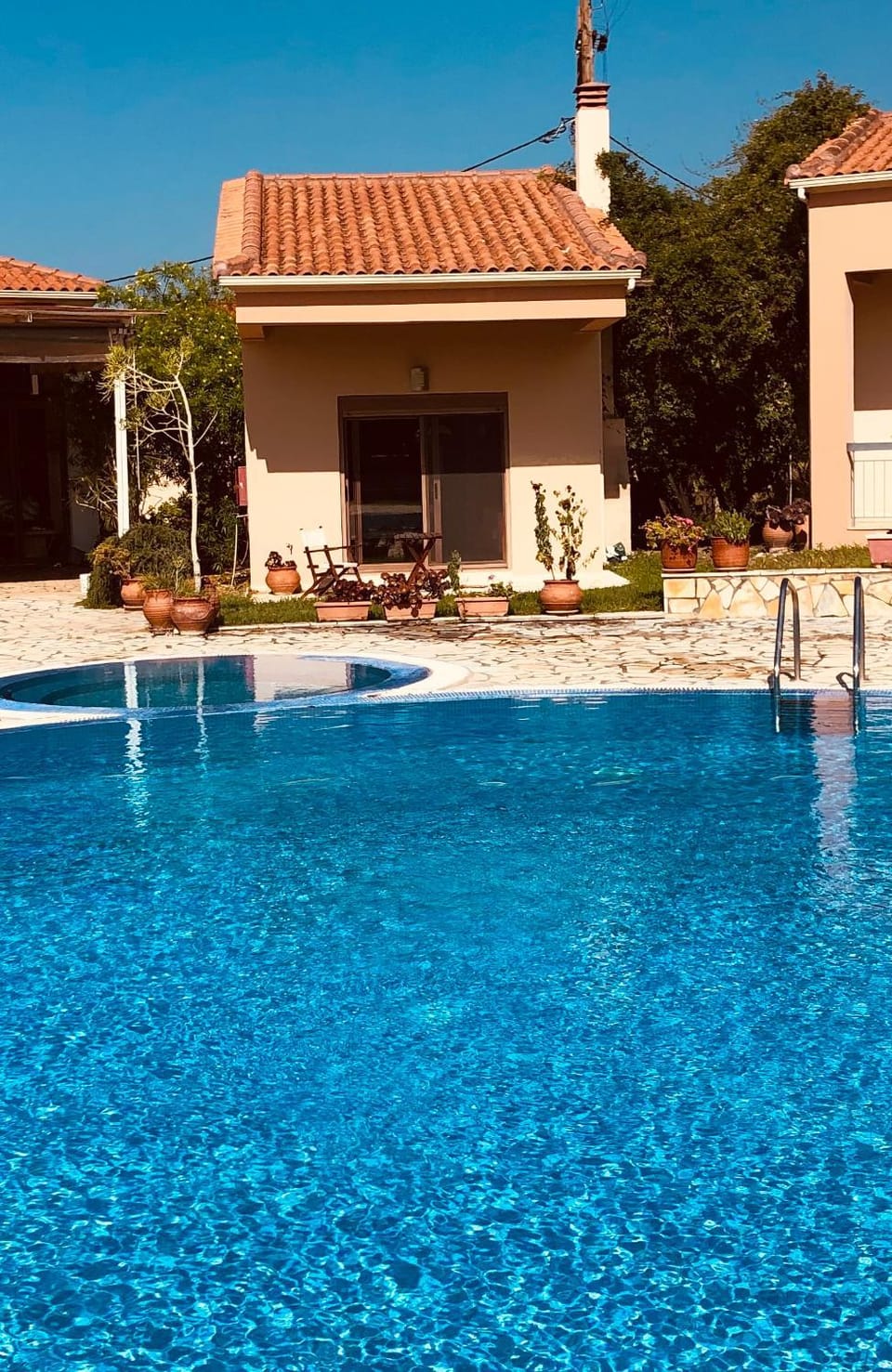 Green and Blue Villa in Peloponnese, Western Greece and the Ionian