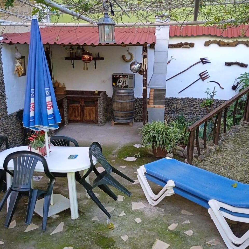 Property building, Patio, Spring, Day, Garden, Garden view, sunbed