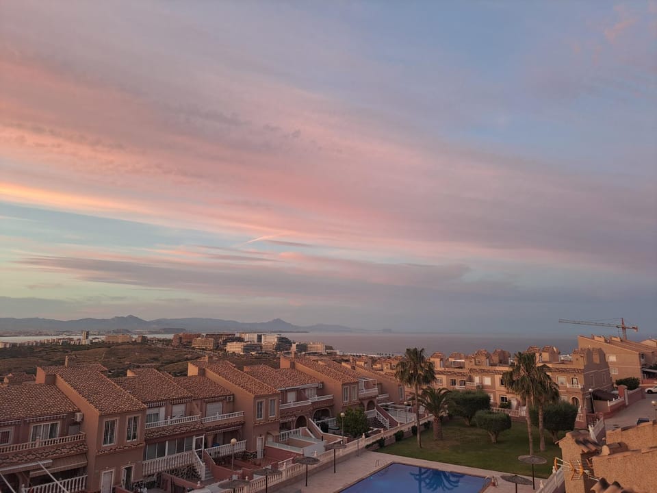 Mountain view, Pool view, Sea view, Sunset
