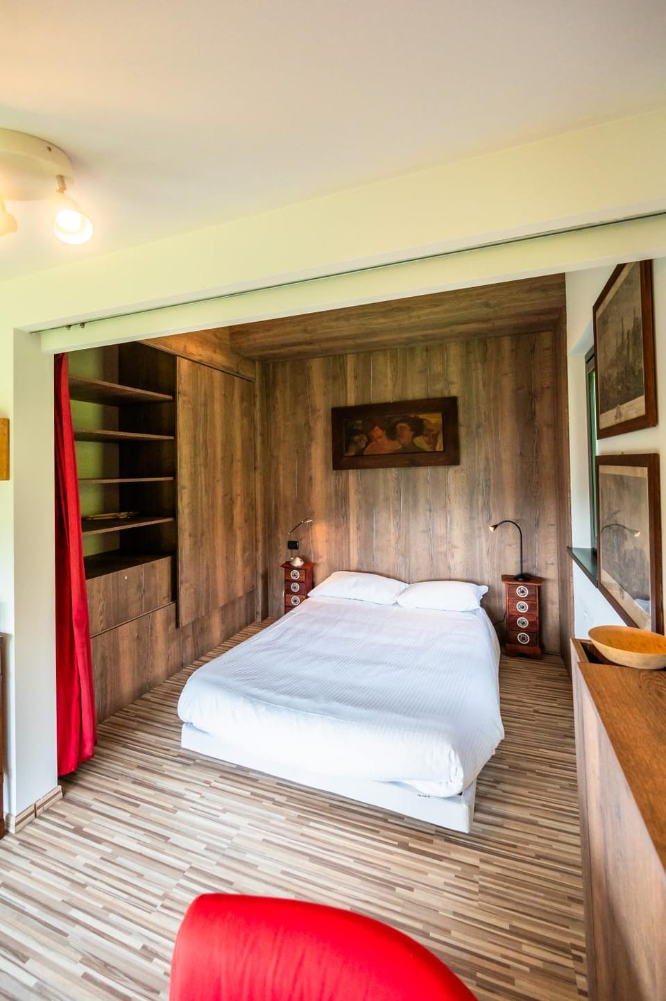 Bed, Photo of the whole room, Bedroom, wardrobe