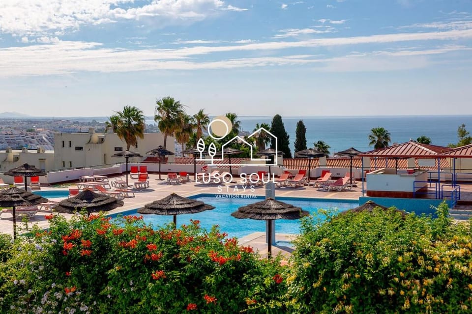 NEW! Dream Terrace Albufeira Ocean and Pool Views Apartment in Guia
