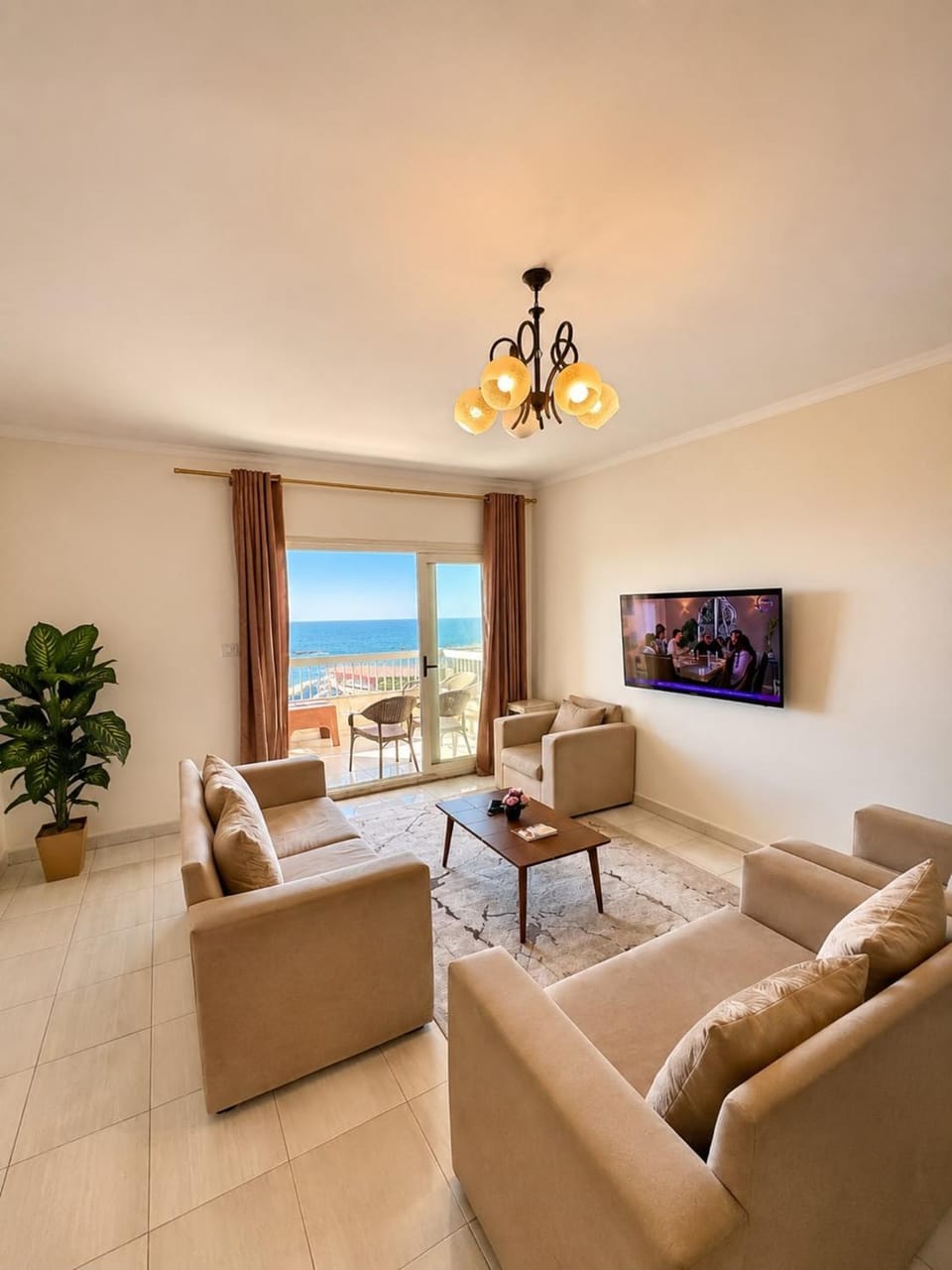 ALEX HOMES - Sidi Gaber Cozy Apartment with Direct Sea View - Families Only Apartment hotel in Alexandria
