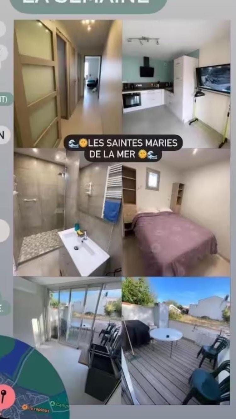 Les mouettes Apartment in Saintes-Maries-de-la-Mer