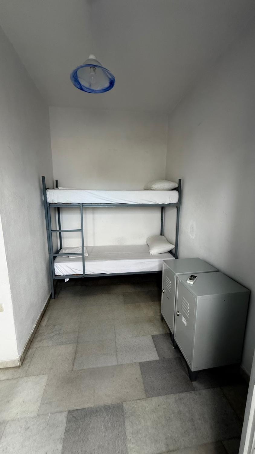 Photo of the whole room, bunk bed