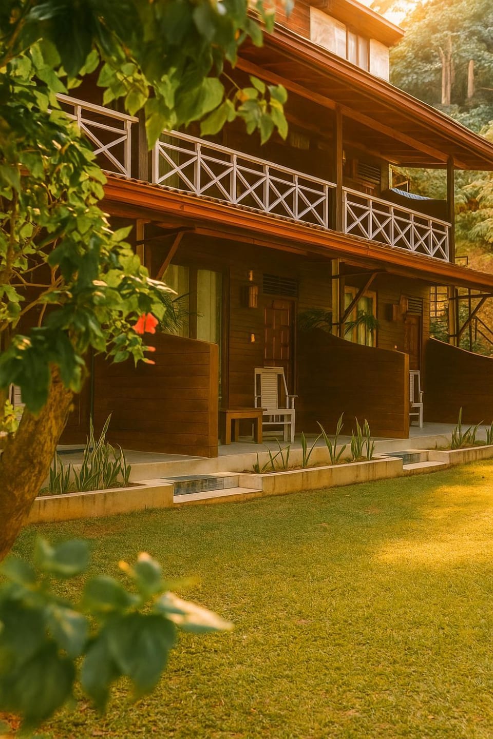 Property building, Garden