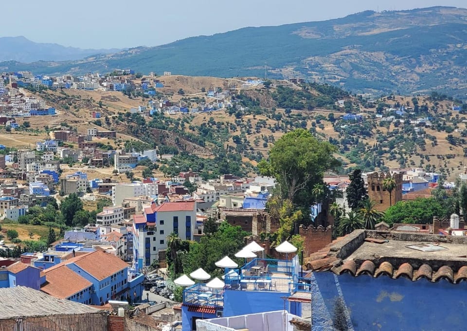 Day, Natural landscape, City view, Mountain view