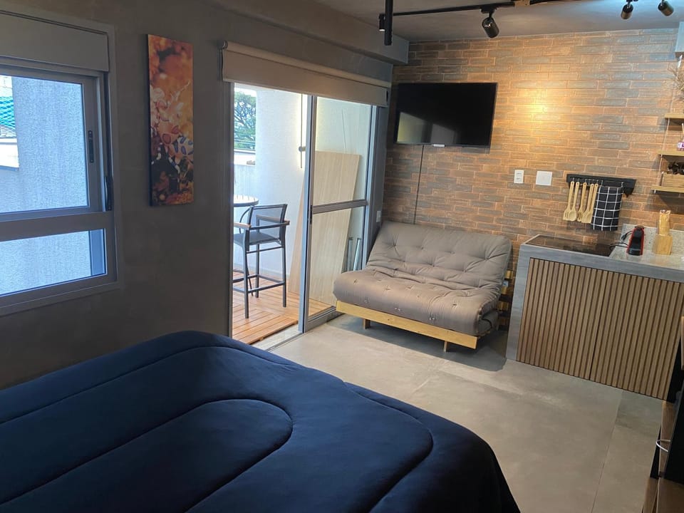 Moema Modern Studio Apartment in Sao Paulo City