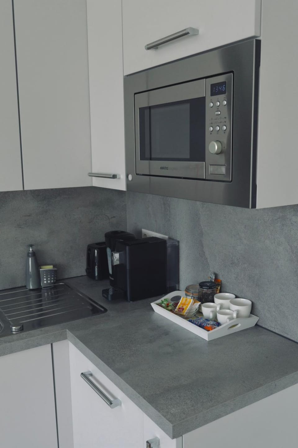 Coffee/tea facilities, Kitchen or kitchenette, toaster