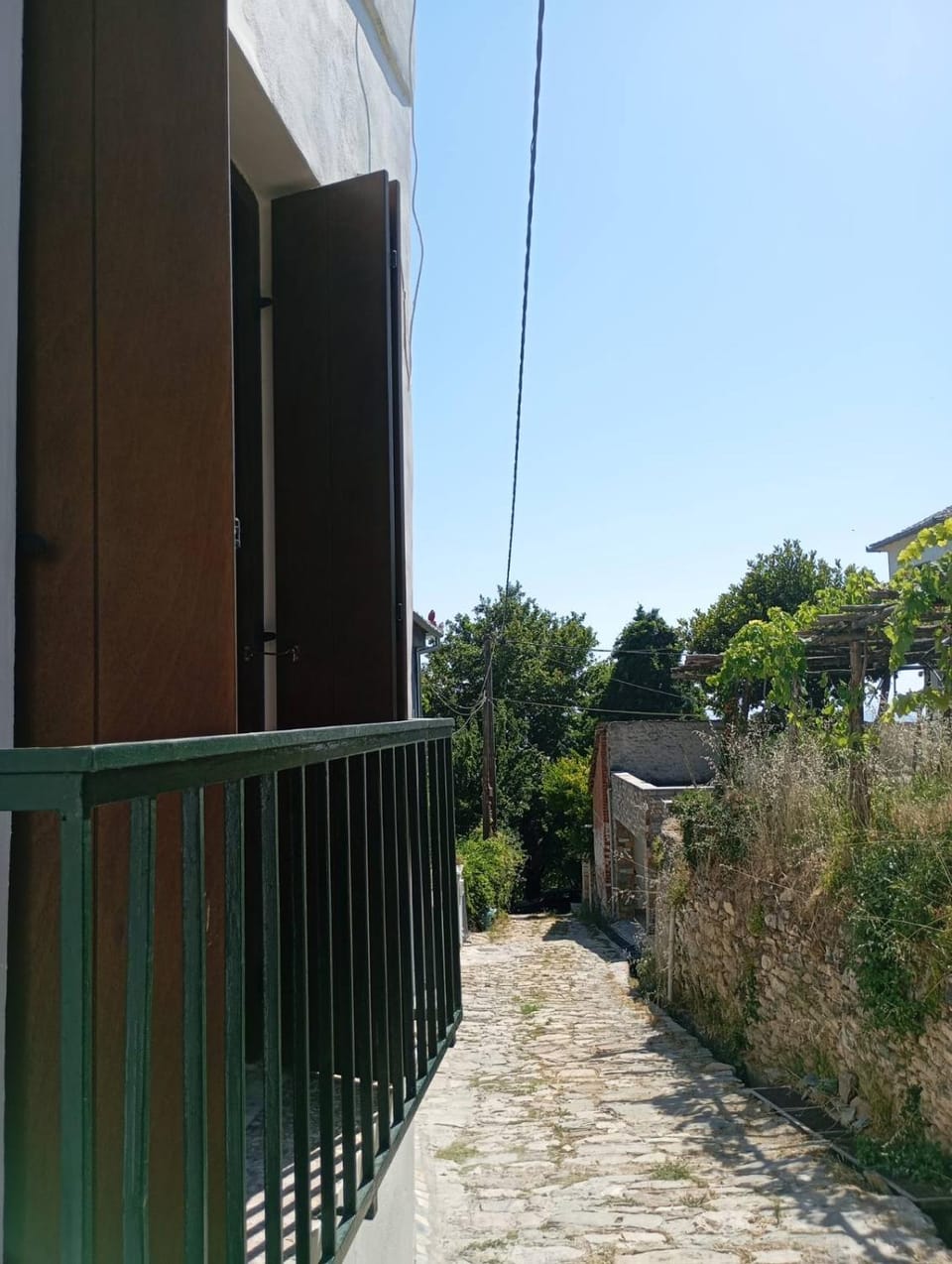 Quiet street view