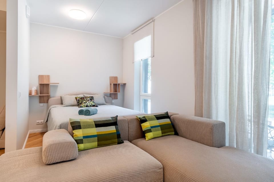 Modern studio close to the beach - terrace, free parking, restaurants close Apartment in Estonia