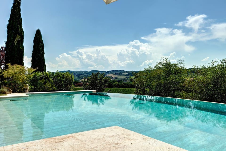 Natural landscape, Pool view, Swimming pool