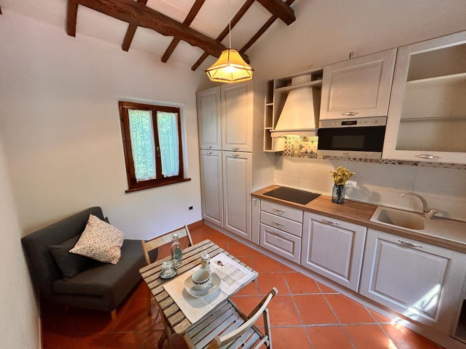 Kitchen or kitchenette, Dining area