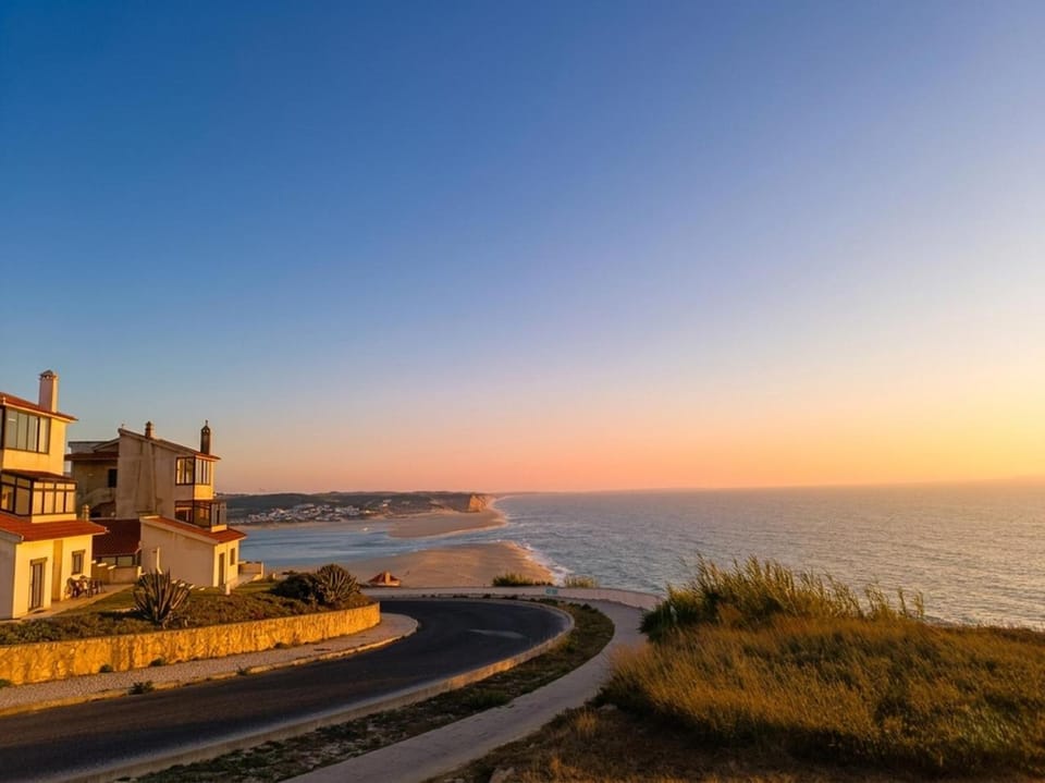 Property building, View (from property/room), Beach, Lake view, Sea view, Sunset