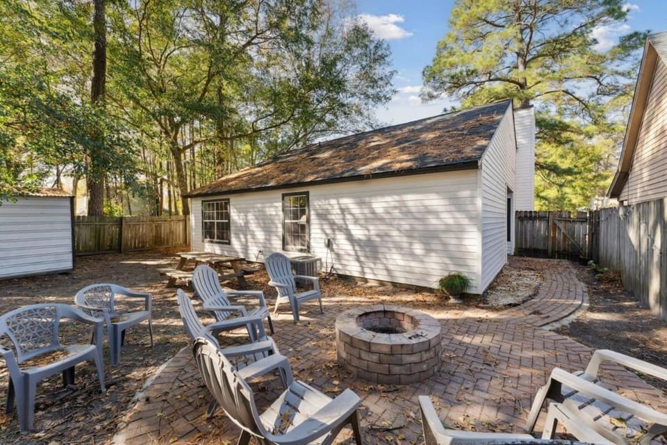 Property building, Patio