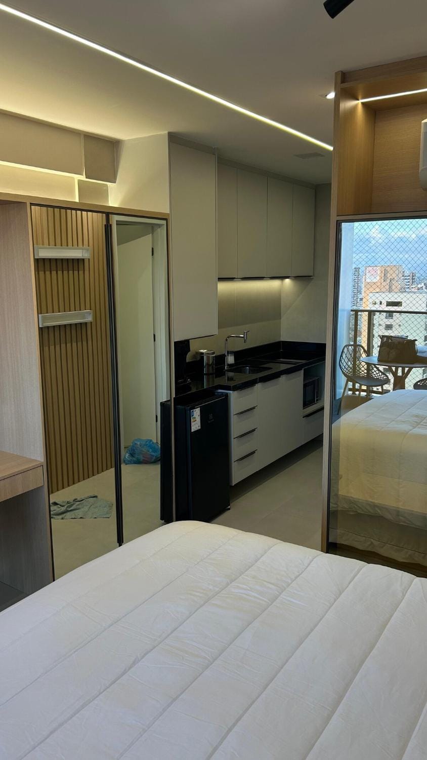 Beach Class Meireles Studio Rooftop 500m BeiraMar Apartment in Fortaleza