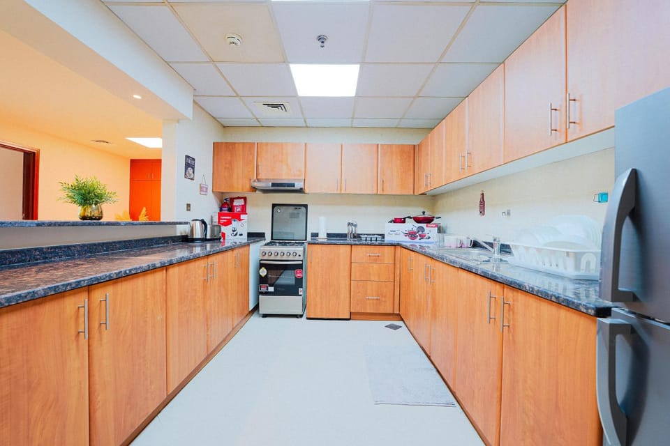 Kitchen or kitchenette, kitchen