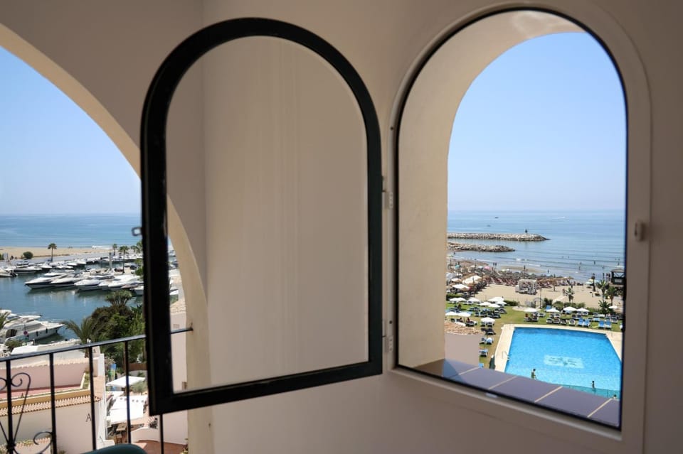 Property building, View (from property/room), Pool view, Swimming pool
