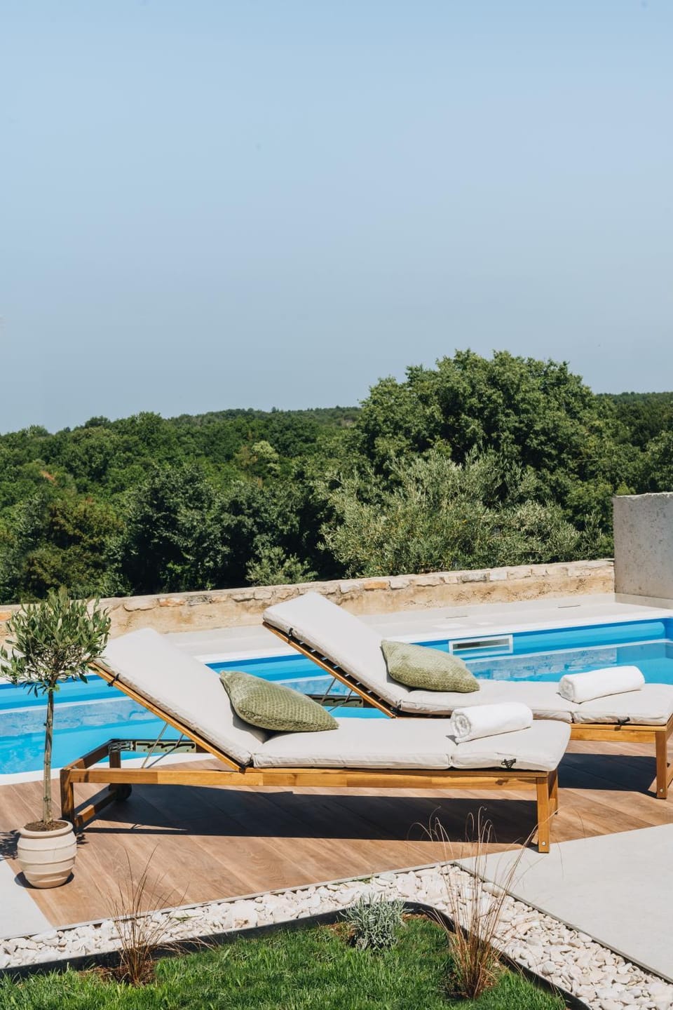 Day, Natural landscape, Pool view, Swimming pool, Sunrise, Sunset, sunbed