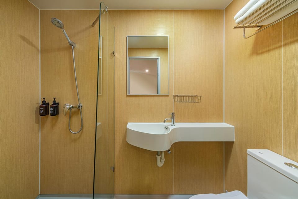 Shower, Bathroom, towels