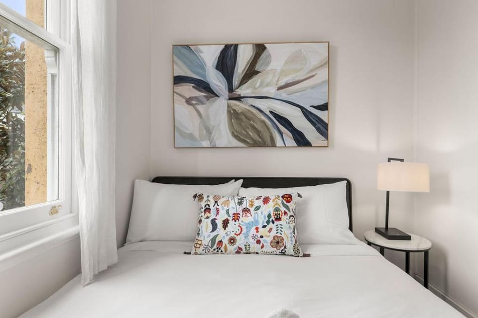 Bed, Decorative detail, Bedroom