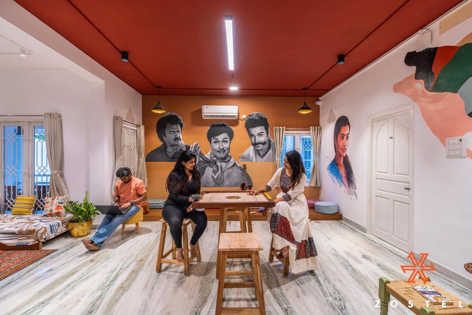 People, Living room, Seating area