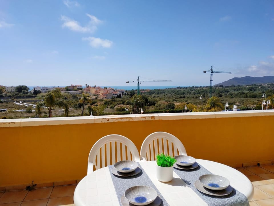 Balcony/Terrace, Mountain view, Sea view