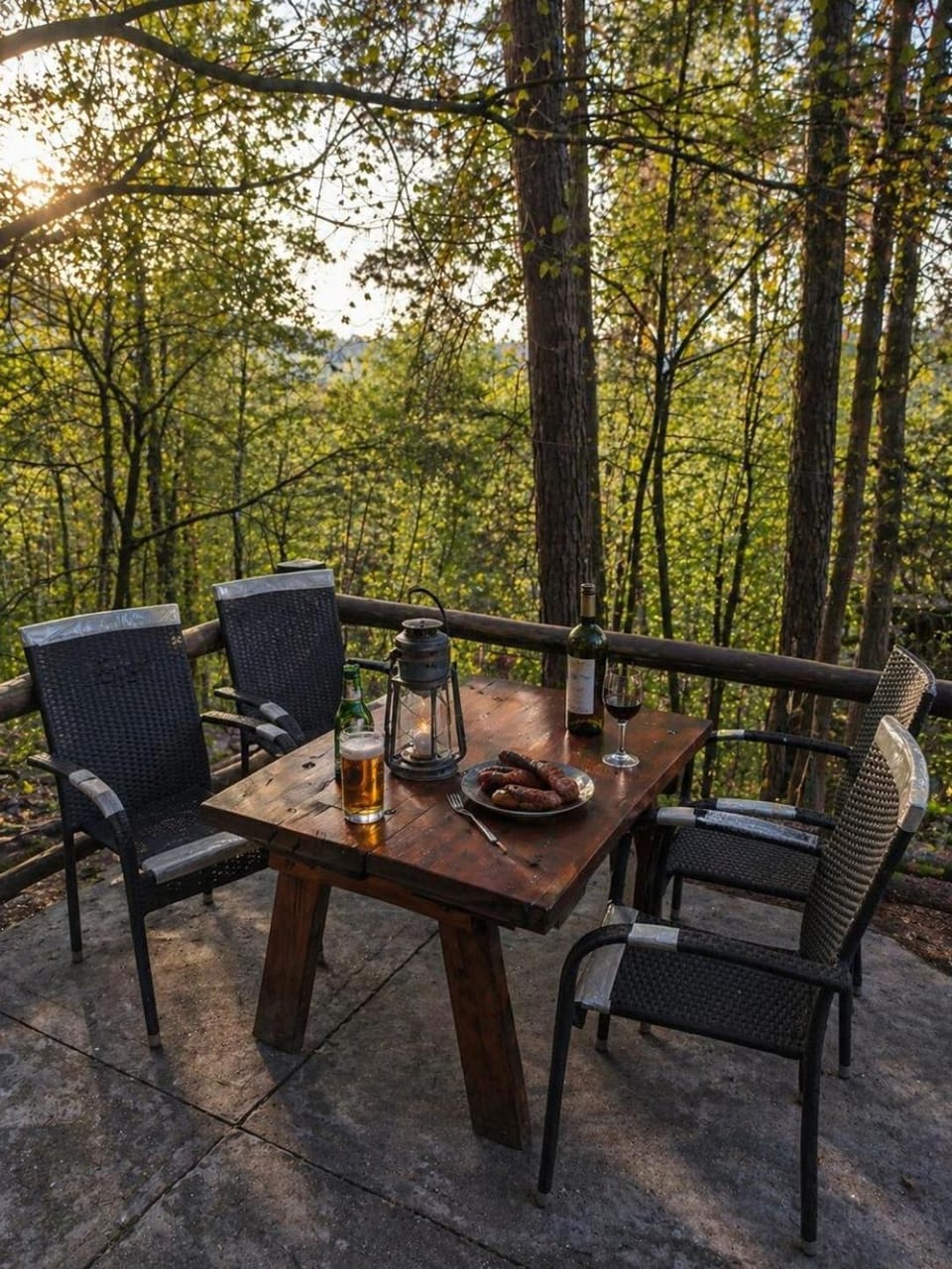 Natural landscape, Seating area