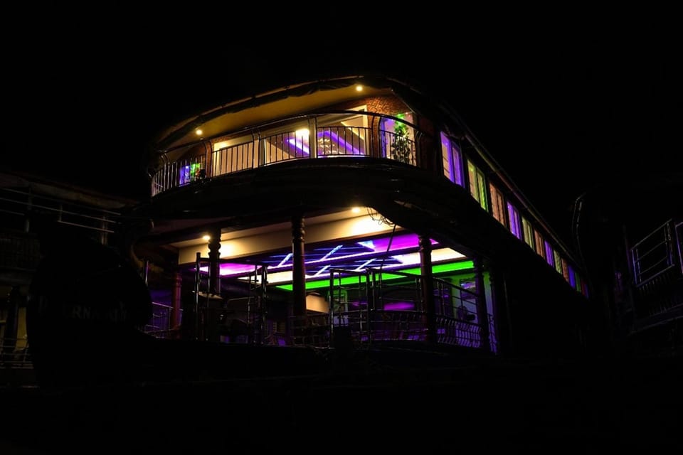 Property building, Night, View (from property/room), Balcony/Terrace