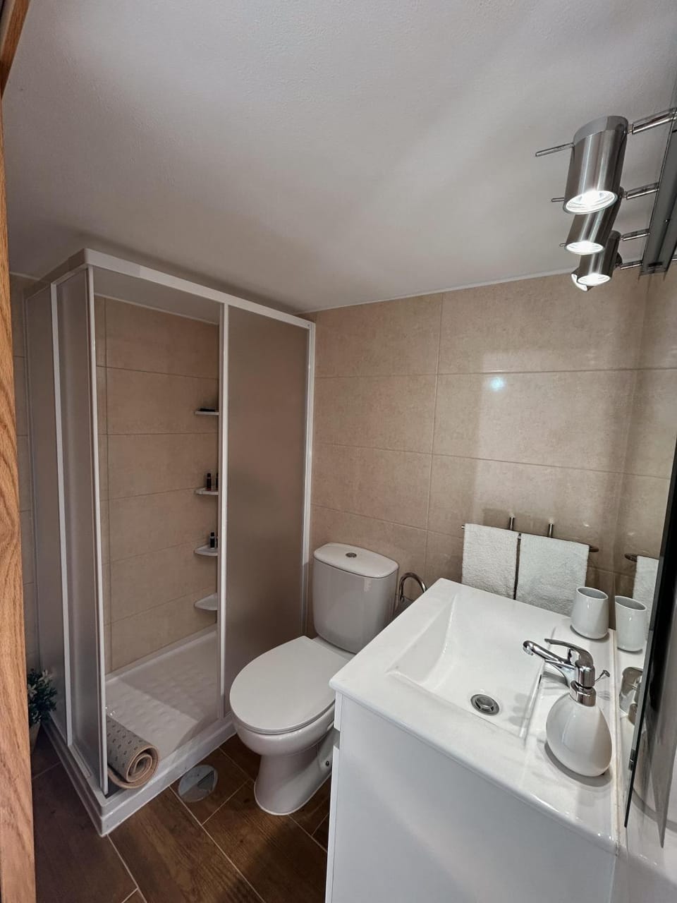 Bathroom, Living room