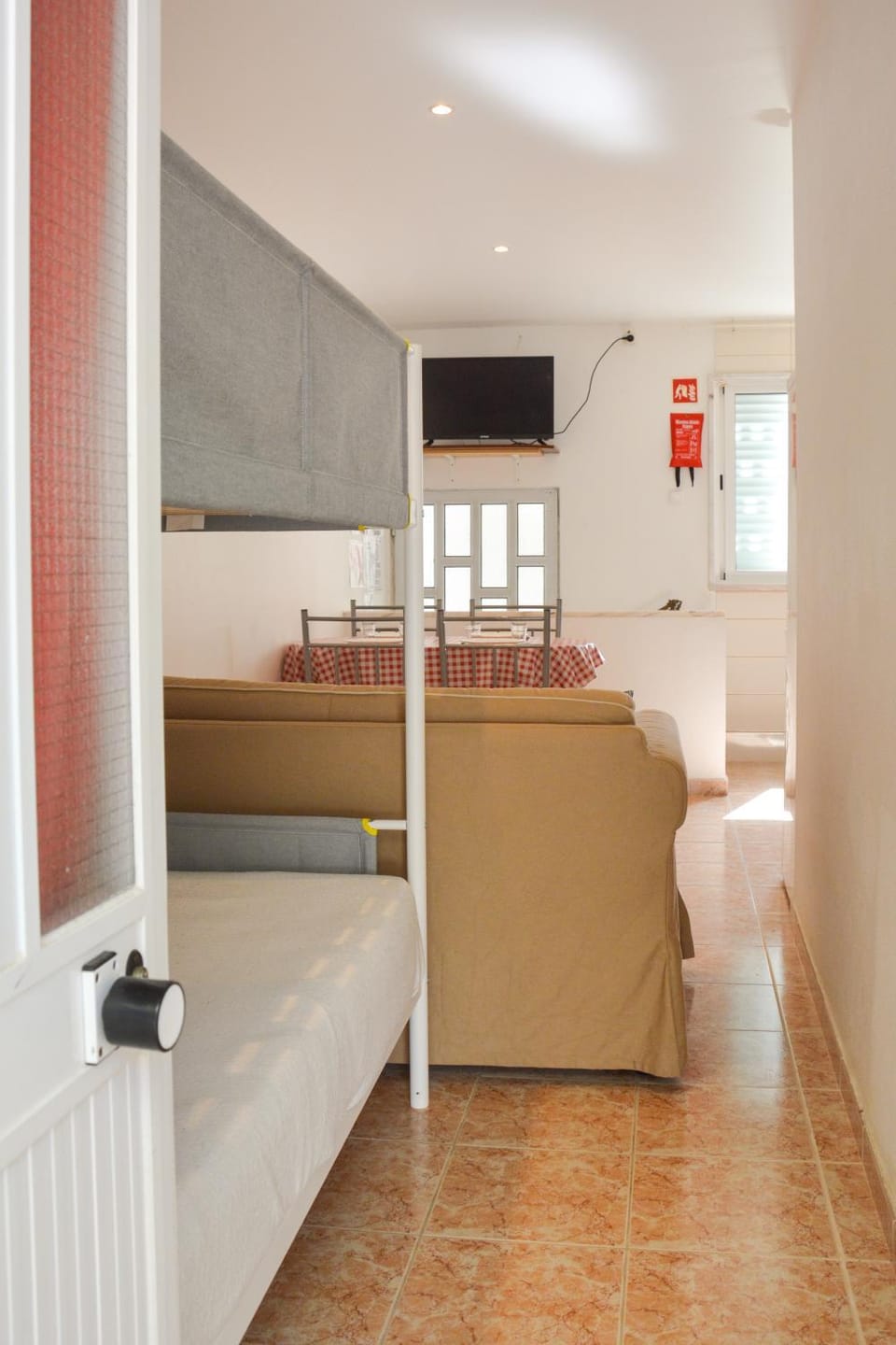 Bed, Kitchen or kitchenette