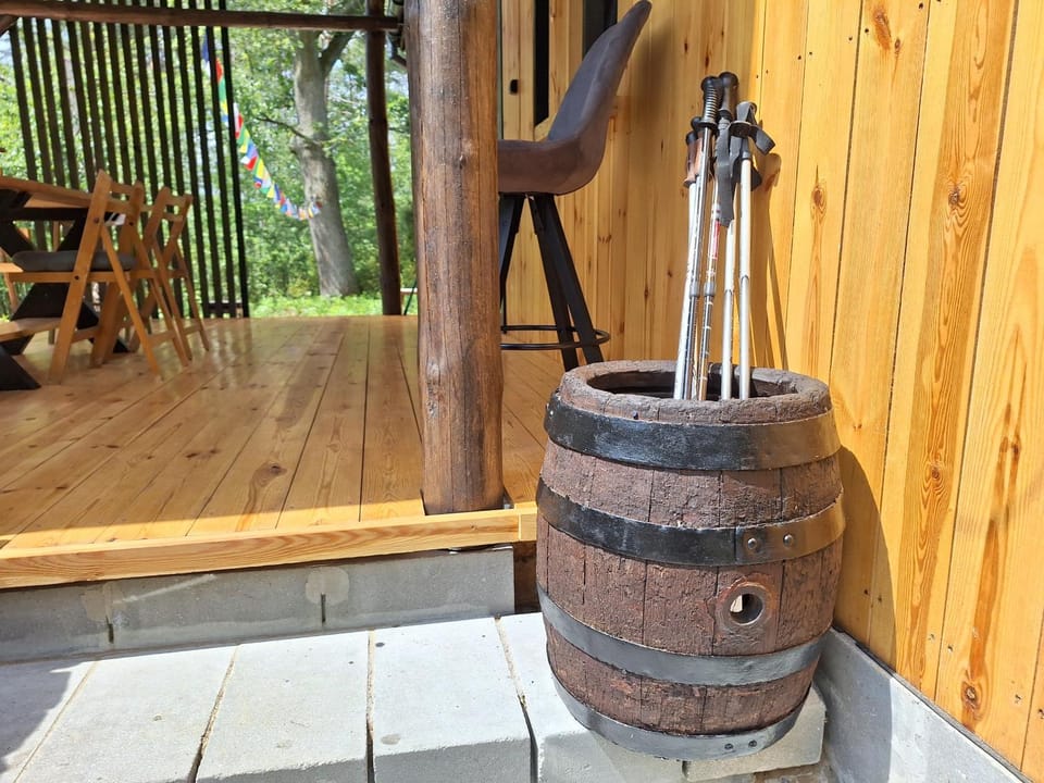Chatka Puchatka Nature lodge in Masovian Voivodeship