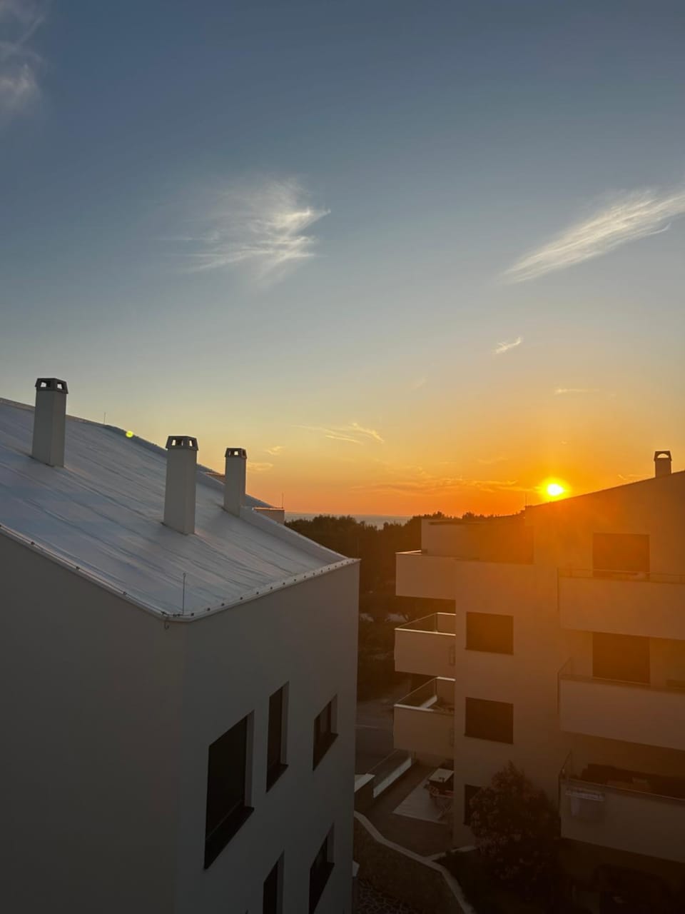 Sea view, Sunset