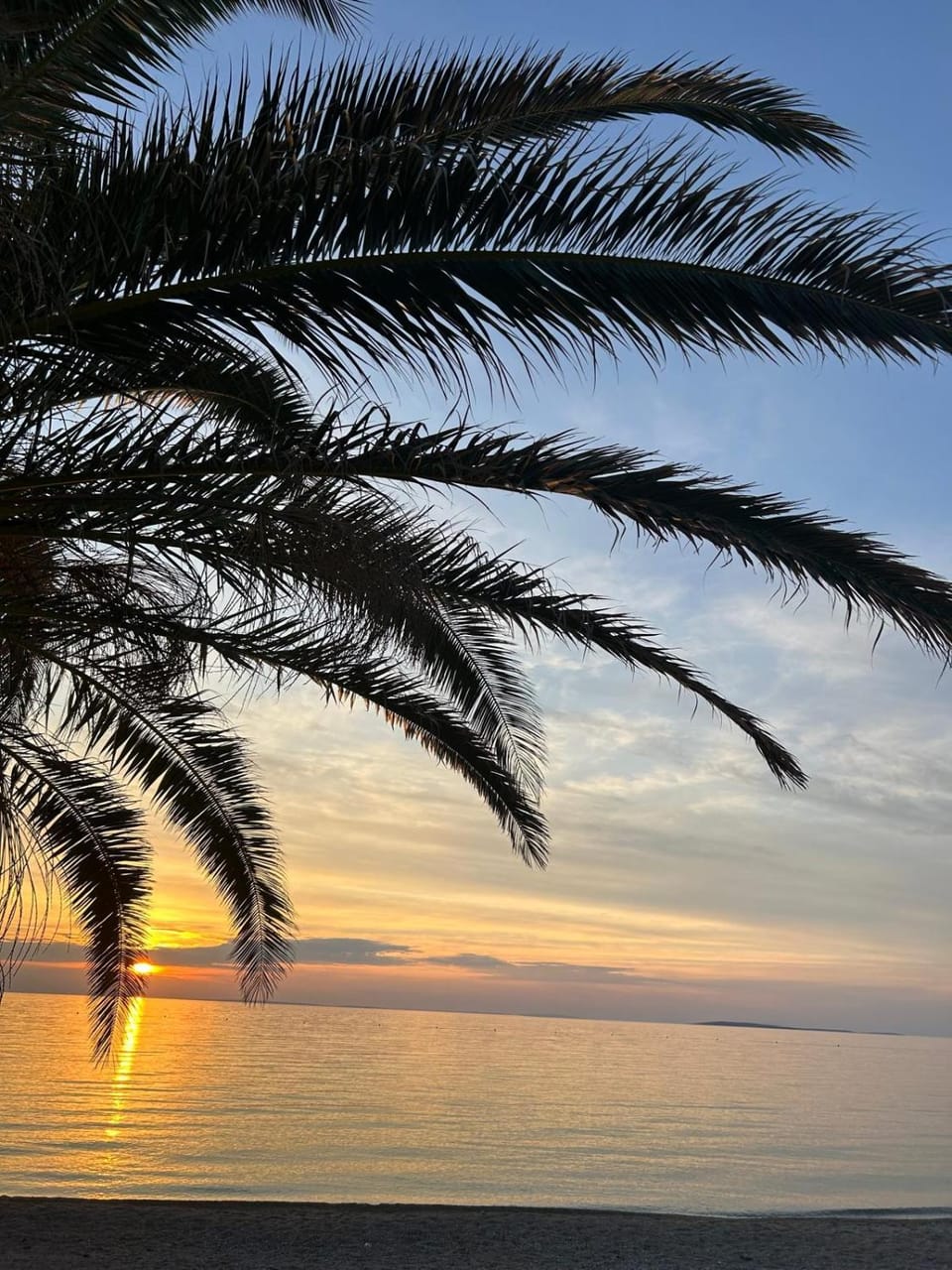 Sea view, Sunset