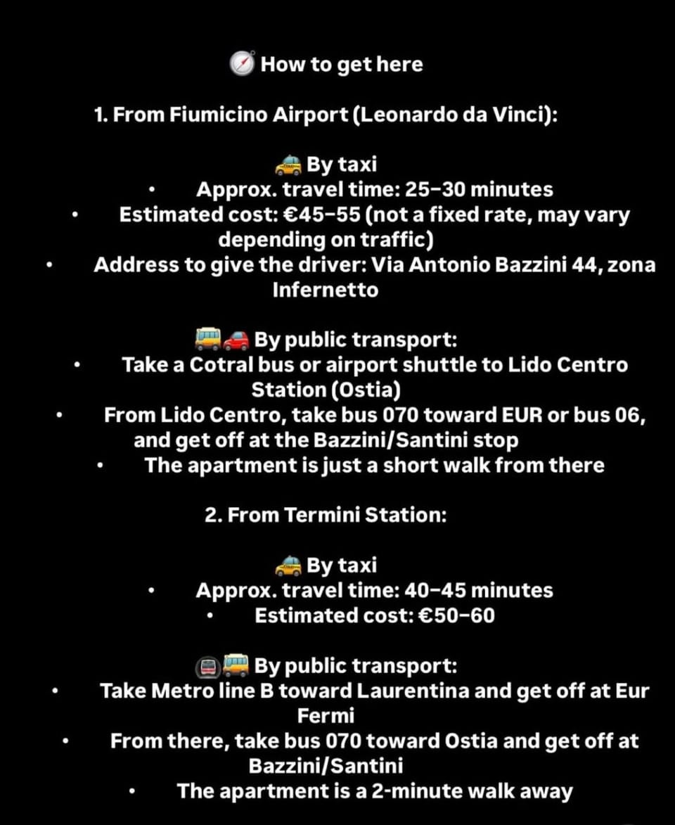Roma Infernetto Escape apt 4 guest 1bedr 280mq terrace Apartment in Lazio