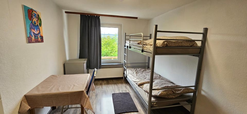 Photo of the whole room, Bedroom, bunk bed