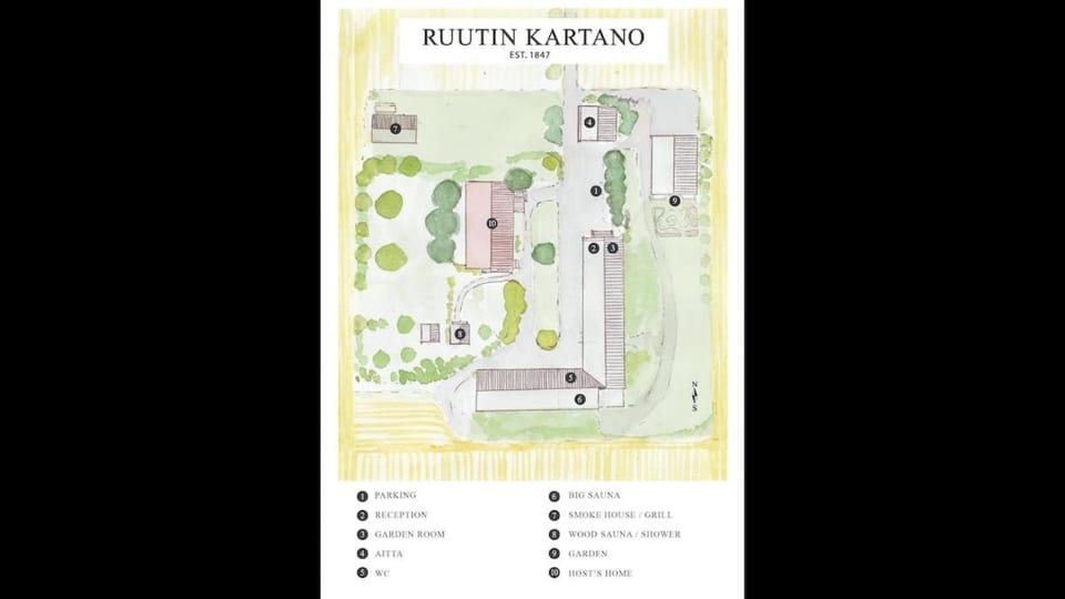 Garden Room at Ruutin Kartano Apartment in Finland