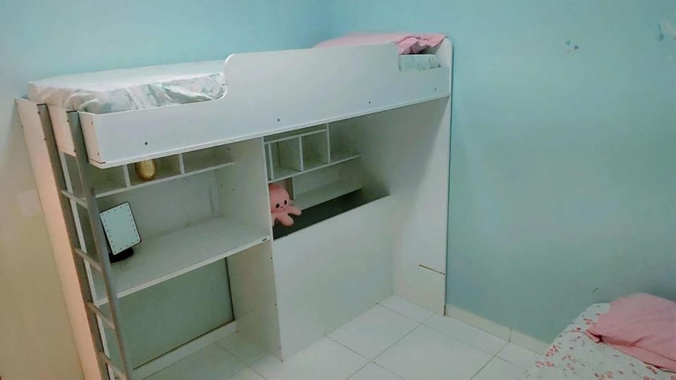 Bed, Photo of the whole room, Bedroom, bunk bed, wardrobe