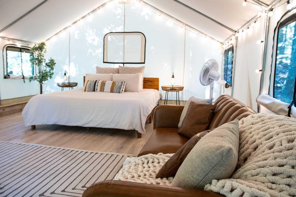 Tent #1 - The Whippoorwill's Nest Luxury tent in Kentucky
