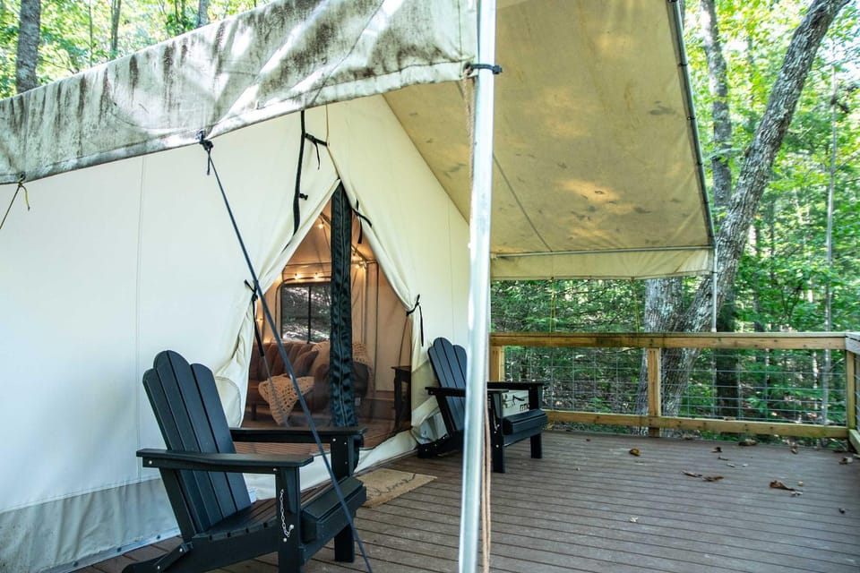 Tent #1 - The Whippoorwill's Nest Luxury tent in Kentucky