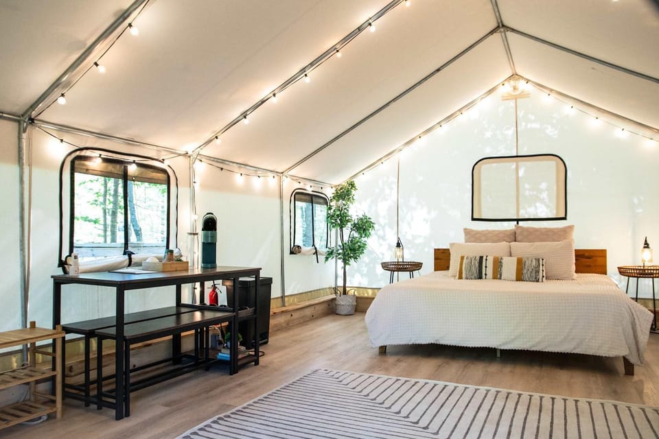 Tent #1 - The Whippoorwill's Nest Luxury tent in Kentucky