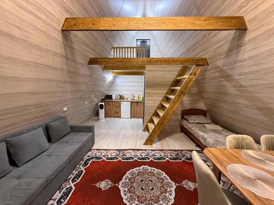 Bed, Living room, Photo of the whole room, Seating area, Bedroom, bunk bed
