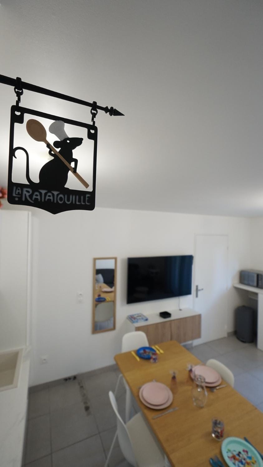 Cocon à deux pas de Disney avec terrasse Apartment in Chessy