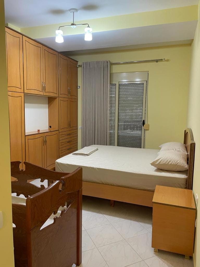 Bed, Photo of the whole room, wardrobe
