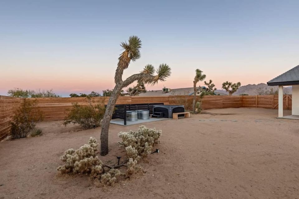 Moon Dusk By The Cohost Company House in Joshua Tree