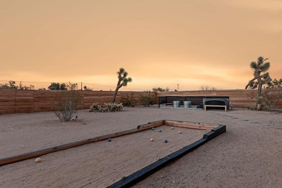Moon Dusk By The Cohost Company House in Joshua Tree