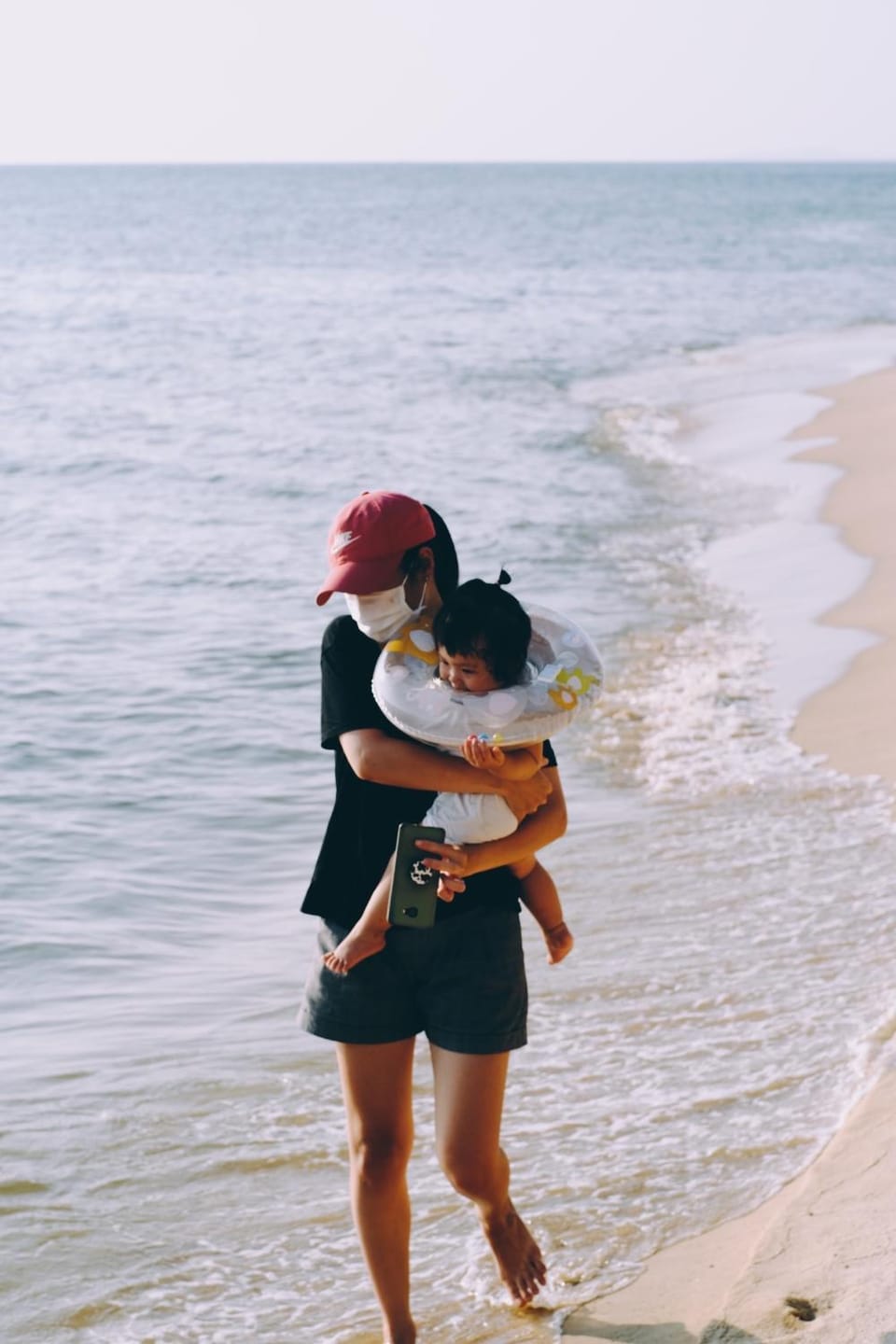 People, Beach, children, Family