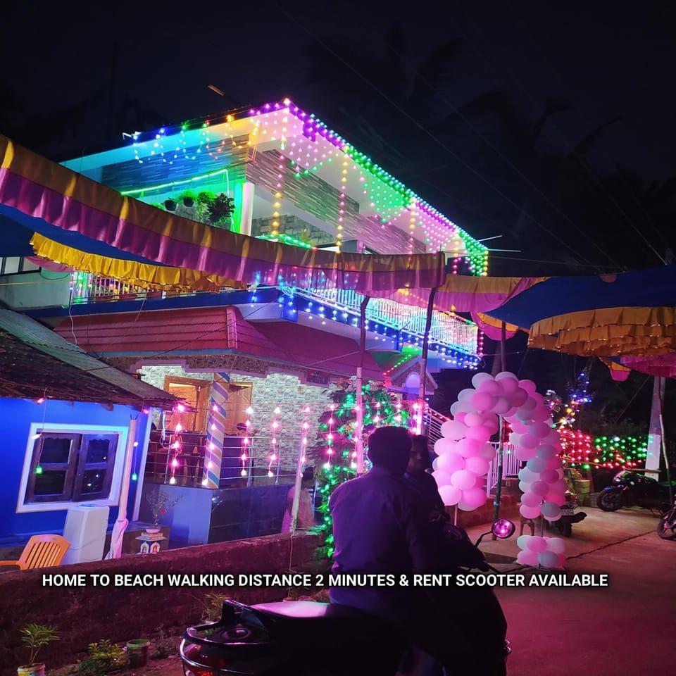 Sarvesh Arundekar Home Stay In Beach Side AC Room Villa in Karnataka