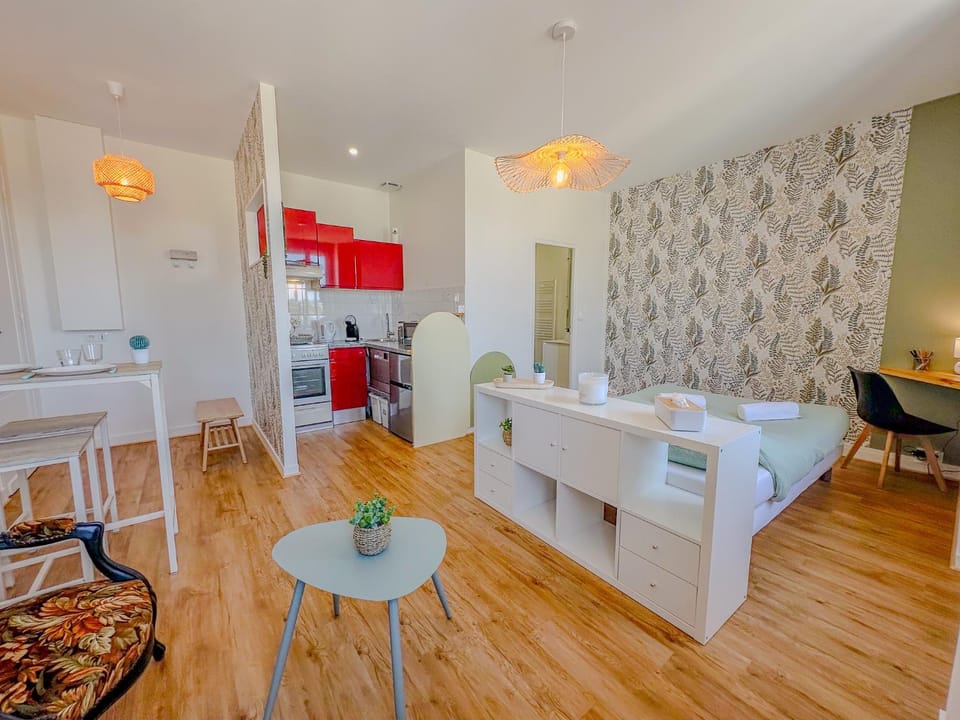 Studio COSY avec Baignoire et Netflix Idéal couple Apartment in Nouvelle-Aquitaine